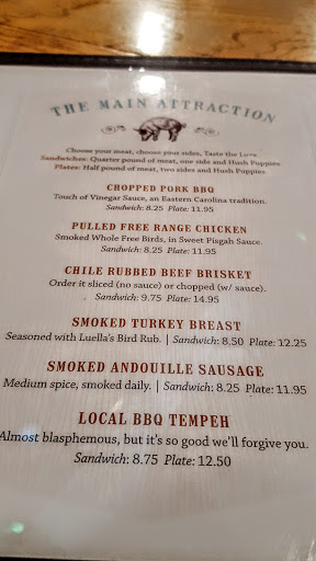 Barbecue Restaurant «Luella’s Bar-B-Que - North Asheville», reviews and photos, 501 Merrimon Ave, Asheville, NC 28804, USA