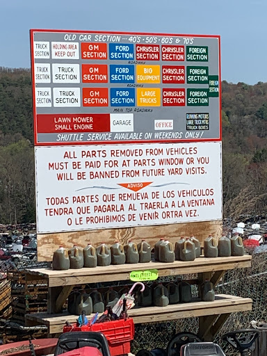 Salvage Yard «EZ Pull & Save Auto Parts», reviews and photos, 2401 Summer Valley Rd, New Ringgold, PA 17960, USA