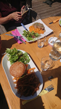 Hamburger végétarien du Restaurant La Chapelle à Saint-Aventin - n°4