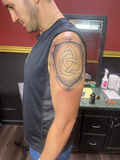 Find leo constellation tattoo ideas for your next unique tattoo in Orange Park at Big City Tattoo and Piercing