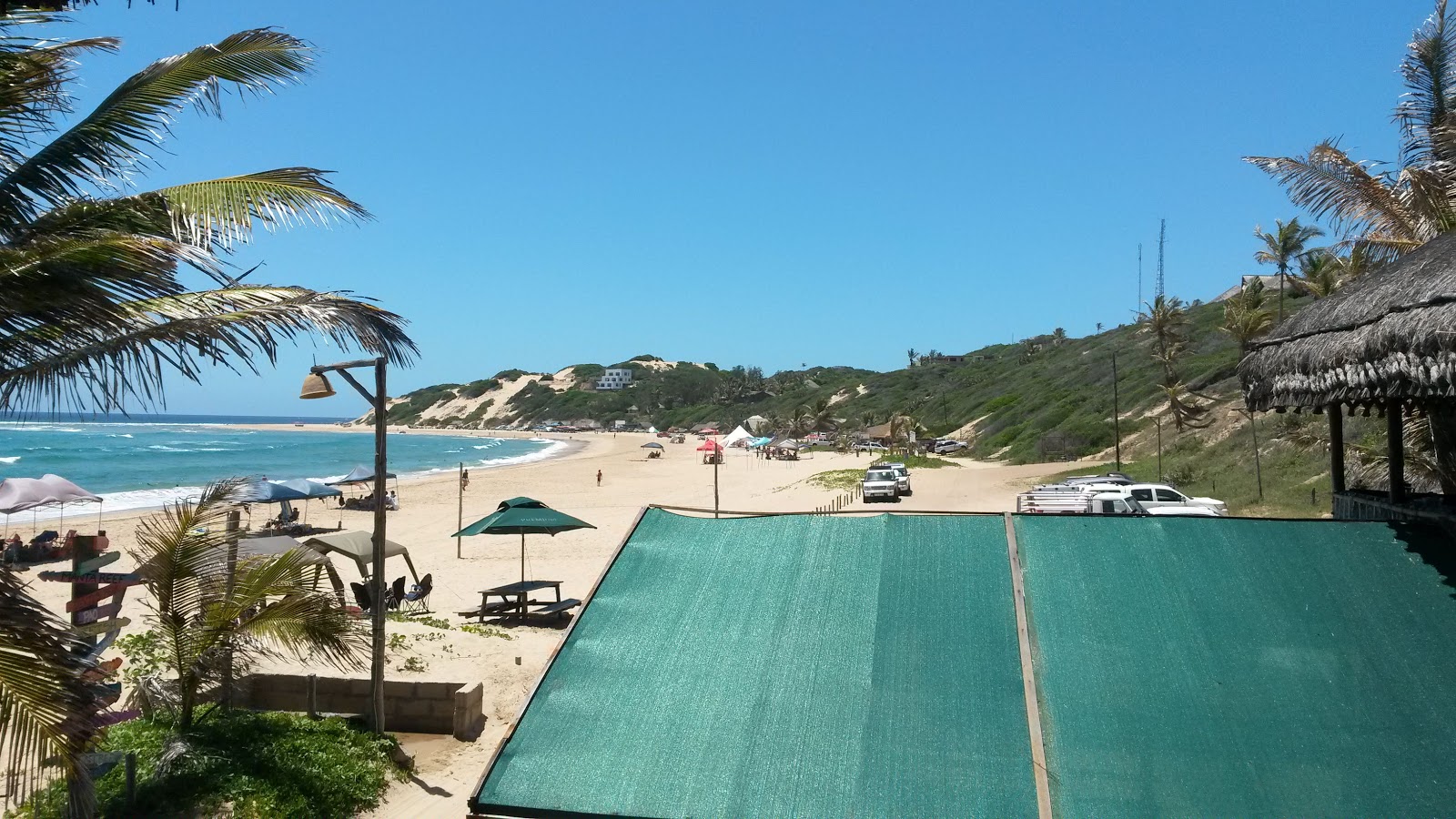 Valokuva Praia de Jangamoista. puhtaustasolla korkea