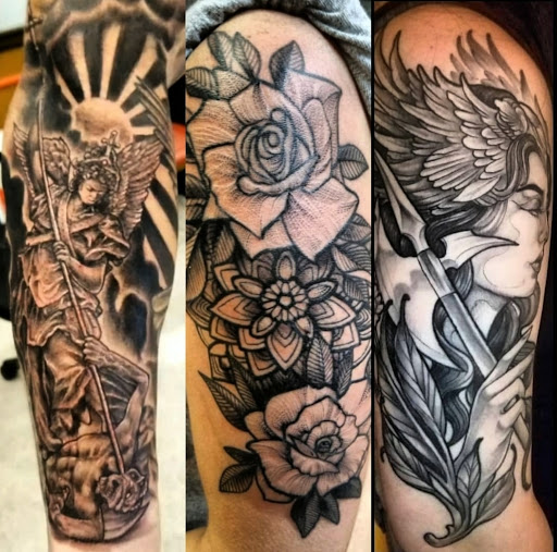 Explore tattoo ideas for womens feet, creative tattoo ideas in Buford, available at Inked Arts Tattoo Studio