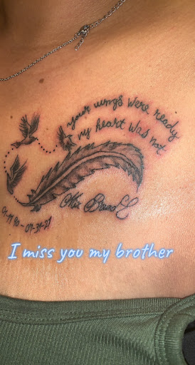 Explore unique lettering tattoo ideas, creative tattoo ideas in Mobile, available at Brothers Ink Tattoo Parlor