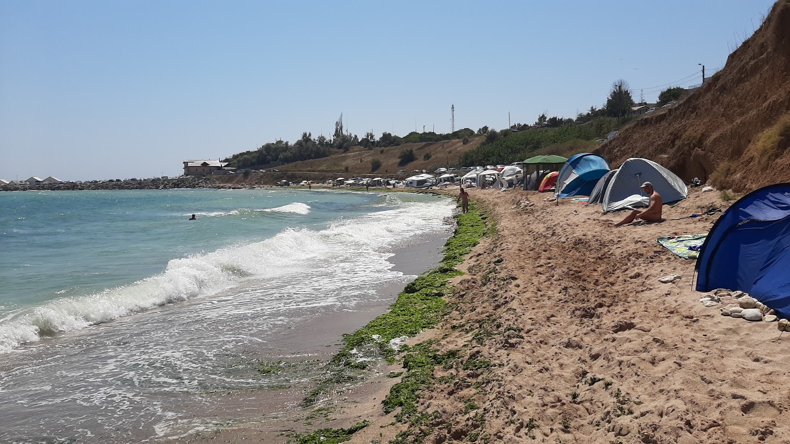 Foto di Plyazh La Nudisti con una costa spaziosa