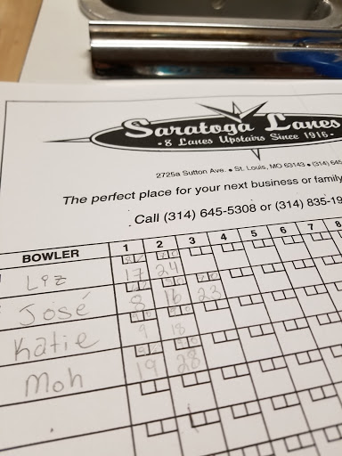 Bowling Alley «Saratoga Lanes», reviews and photos, 2725 Sutton Blvd A, Maplewood, MO 63143, USA