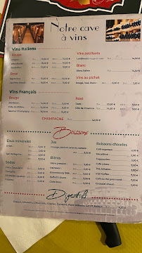 Menu / carte de Restaurant Bella Casa à Nemours