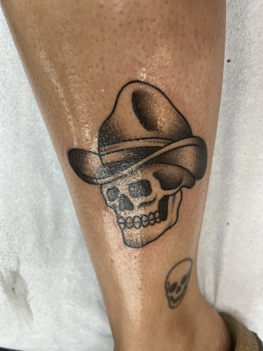 Explore tattoo on foot ideas, creative tattoo ideas in Virginia Beach, available at Blue Horseshoe Tattoo & Piercing