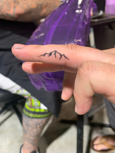 Explore small bee tattoo ideas, creative tattoo ideas in Conroe, available at Monsters Ink, LLC