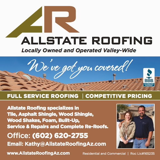 Roofing Contractor «Allstate Roofing Inc», reviews and photos, 30521 N 126th Dr, Peoria, AZ 85383, USA