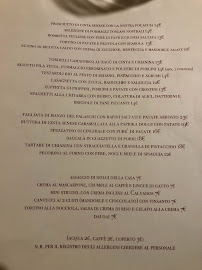 Menu / carte de Osteria Candalla à Camaiore