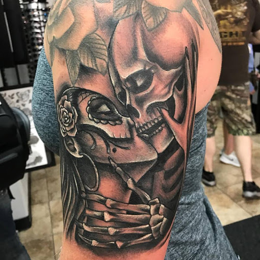 Explore above eyebrow tattoo ideas, creative tattoo ideas in Colorado Springs, available at West Side Tattoo