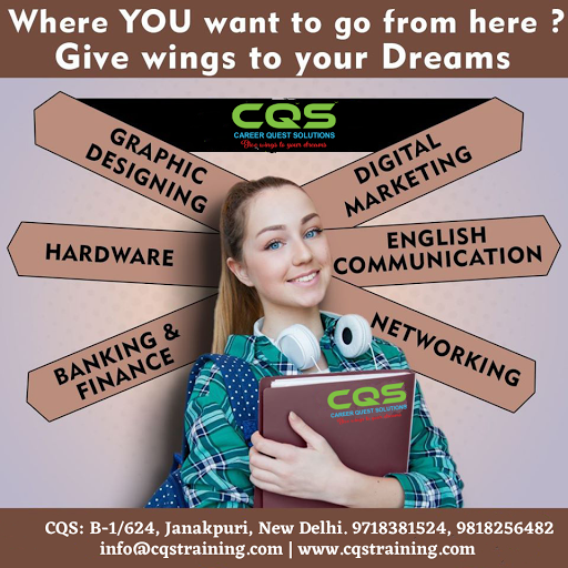 CQS Training Pvt Ltd- Janakpuri | Best Digital Marketing Course Institute in Delhi | Graphic Designing | Banking and Finance | Tally | Python and other IT Courses