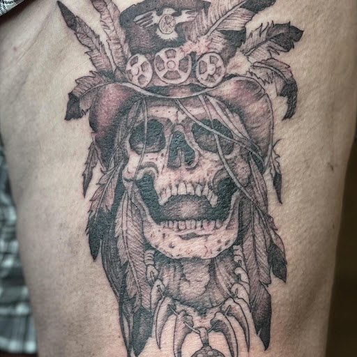 Explore physics tattoo ideas, creative tattoo ideas in Wappingers Falls, available at Graceland Tattoo