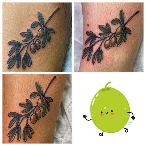 Explore unique side thigh tattoo ideas, creative tattoo ideas in Utica, available at Tattoo U Studio