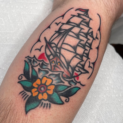 Explore tattoo ideas male back, creative tattoo ideas in Johnson City, available at Gold Cross Tattoo Co.