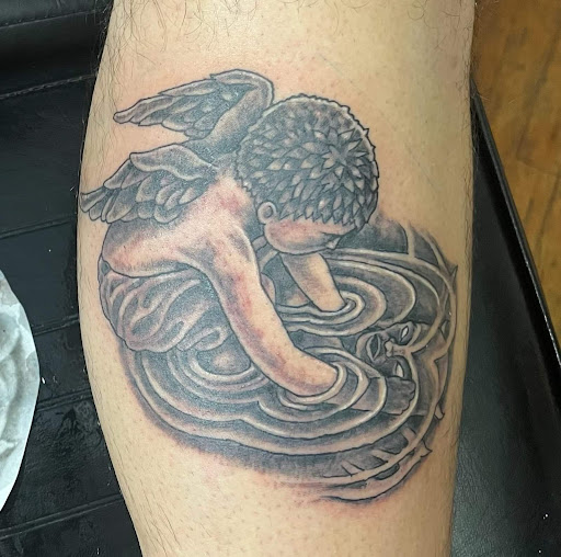 Explore face tattoos ideas, creative tattoo ideas in Ocala, available at Beauty in a Canvas Tattoo and Art Gallery