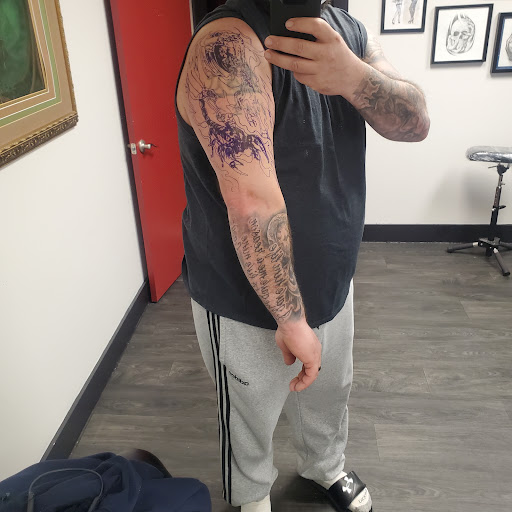 Explore fantasy book tattoo ideas, creative tattoo ideas in Rahway, available at Times Of Grace