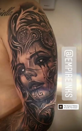 Explore black bird tattoo ideas, creative tattoo ideas in Silver City, available at Independent Ink Tattoo