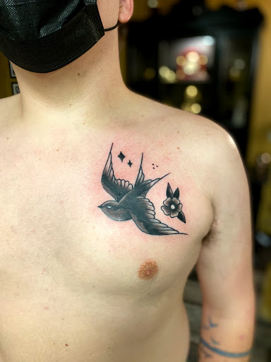 Explore colorado mountain tattoo ideas, creative tattoo ideas in Warner Robins, available at Untold Pain Tattoo Studio