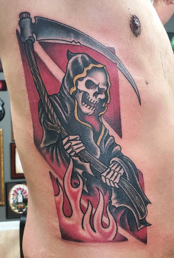 Explore tattoo ideas for couples names, creative tattoo ideas in Mchenry, available at Lunchbox Tattoo and Body Piercing