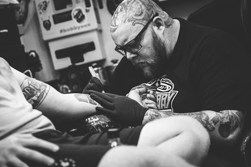 Explore chest tattoo idea, creative tattoo ideas in Tarpon Springs, available at Legendary Custom Tattoos and Piercings