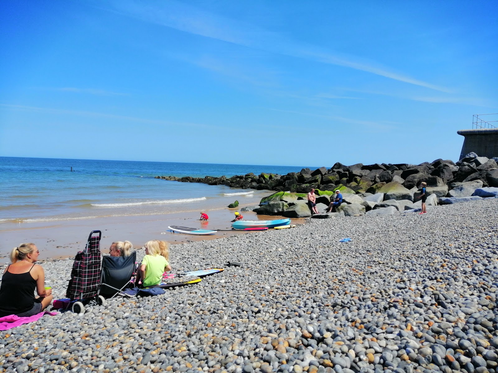 Foto af Sheringham Strand med høj niveau af renlighed