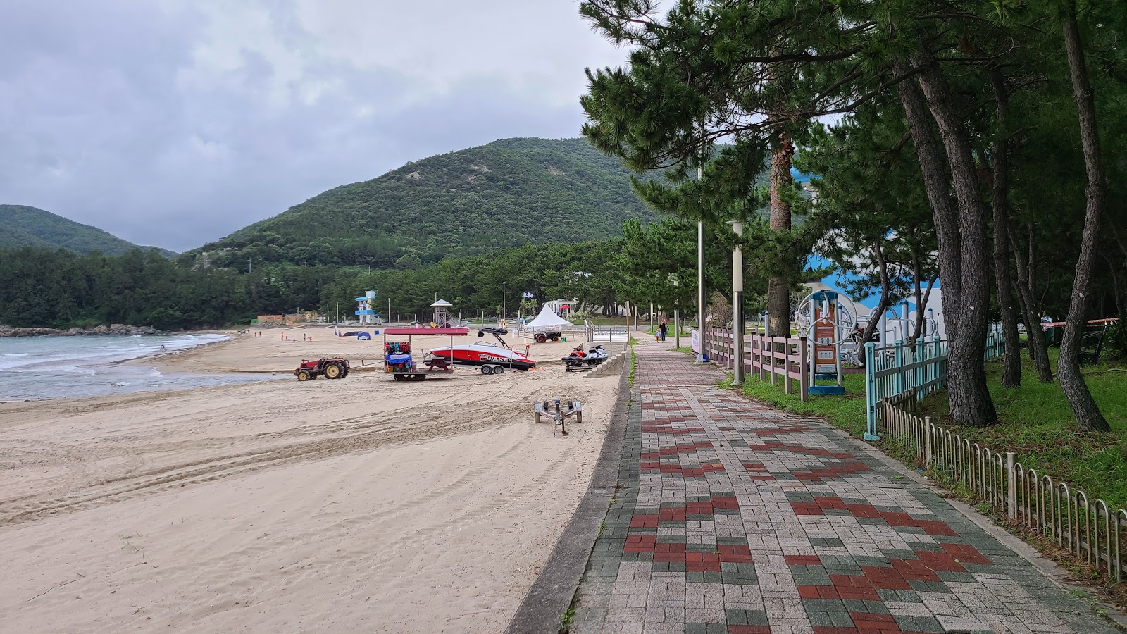 Foto di Sangju Solbaram Beach - luogo popolare tra gli intenditori del relax