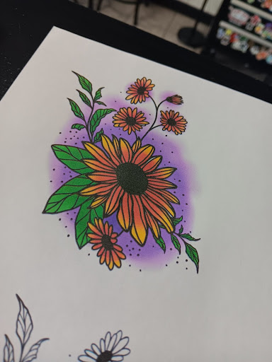 Explore chicken tattoo ideas, creative tattoo ideas in Warren, available at Dark Horse Tattoo Co. LLC.