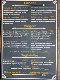 Menu du Restaurant le 5.1 à Montmirail