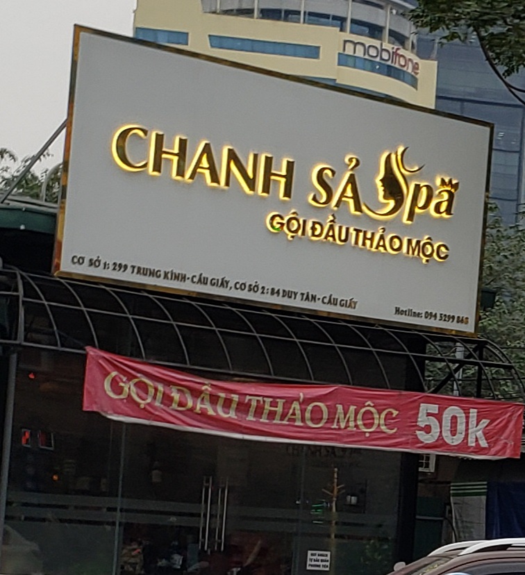 Chanh sả Spa