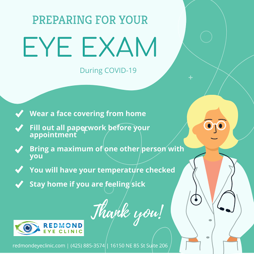 Eye Care Center «Redmond Eye Clinic», reviews and photos, 16150 NE 85th St Ste 206, Redmond, WA 98052, USA