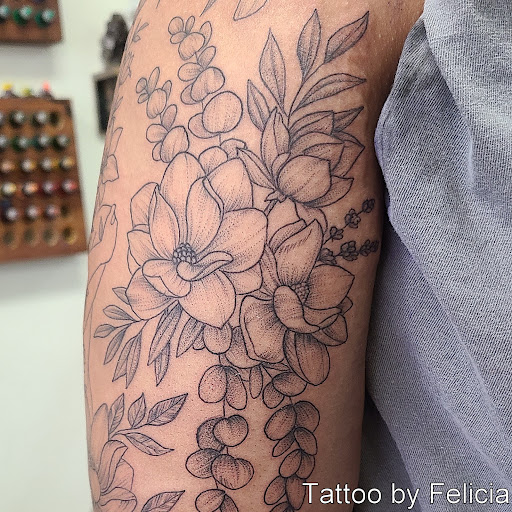 Explore fibromyalgia tattoo ideas, creative tattoo ideas in Fort Myers, available at Tiger Lotus Tattoo and Piercing