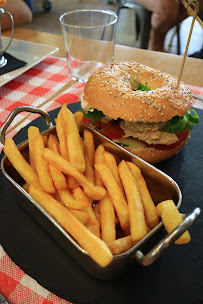 Hamburger du Restaurant français Les Armes Du Château à Chambord - n°12