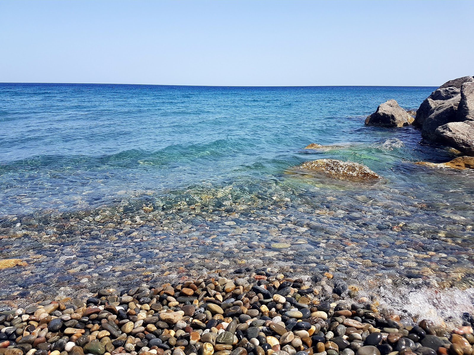 Foto af Chalikia beach - populært sted blandt afslapningskendere