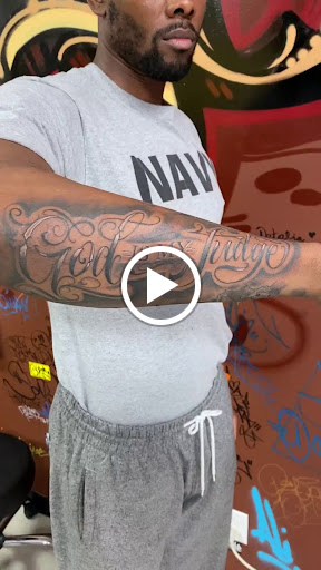 Explore bass fish tattoo ideas, creative tattoo ideas in San Diego, available at Wylde Sydes Tattoo & Body Piercing