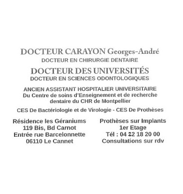 Carayon Georges-André à Le Cannet