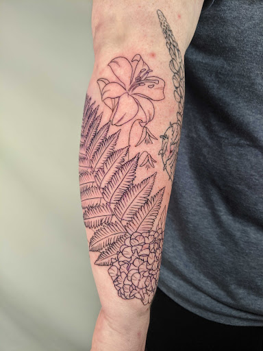 Explore tattoo ideas for death, creative tattoo ideas in Athens, available at Pink Goblin Tattoo & Piercing