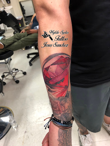 Explore final fantasy tattoo ideas, creative tattoo ideas in San Diego, available at Wylde Sydes Tattoo & Body Piercing