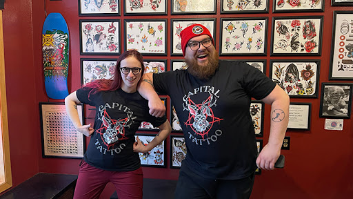 Explore cover up tattoo ideas on arm, creative tattoo ideas in Saint Paul, available at Capital Tattoo