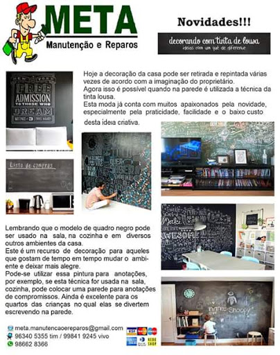 Logo da empresa - META Reformas