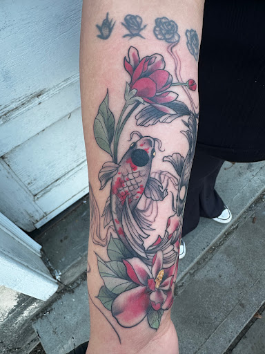 Explore father and daughter tattoos ideas, creative tattoo ideas in Kennewick, available at Monarch Tattoo