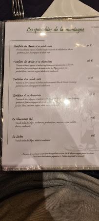 Restaurant français Le Matafan à Villard-de-Lans - menu / carte