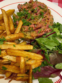 Steak tartare du Restaurant français Le Petit Vendôme à Paris - n°4