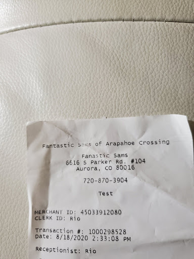 Hair Salon «Fantastic Sams», reviews and photos, 6616 S Parker Rd #104, Aurora, CO 80016, USA