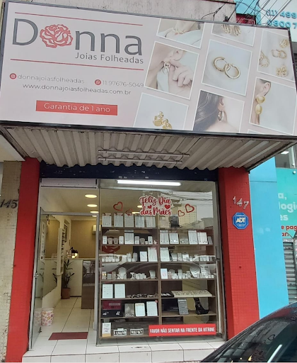Logo da empresa - Donna Joias Folheadas
