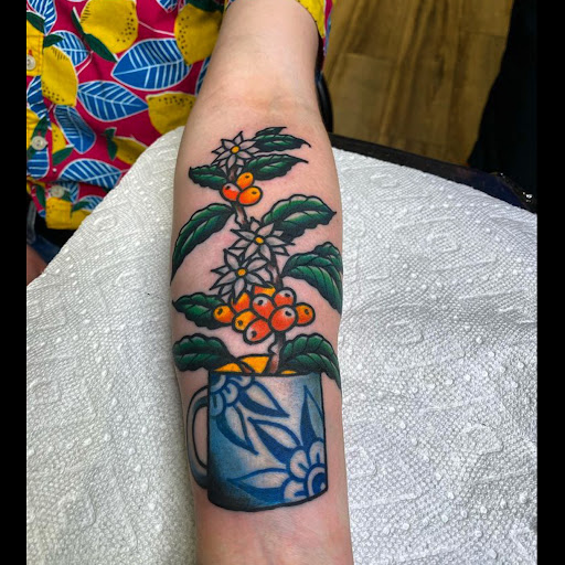 Explore squirtle tattoo ideas, creative tattoo ideas in Springfield, available at Good Heart Tattoos