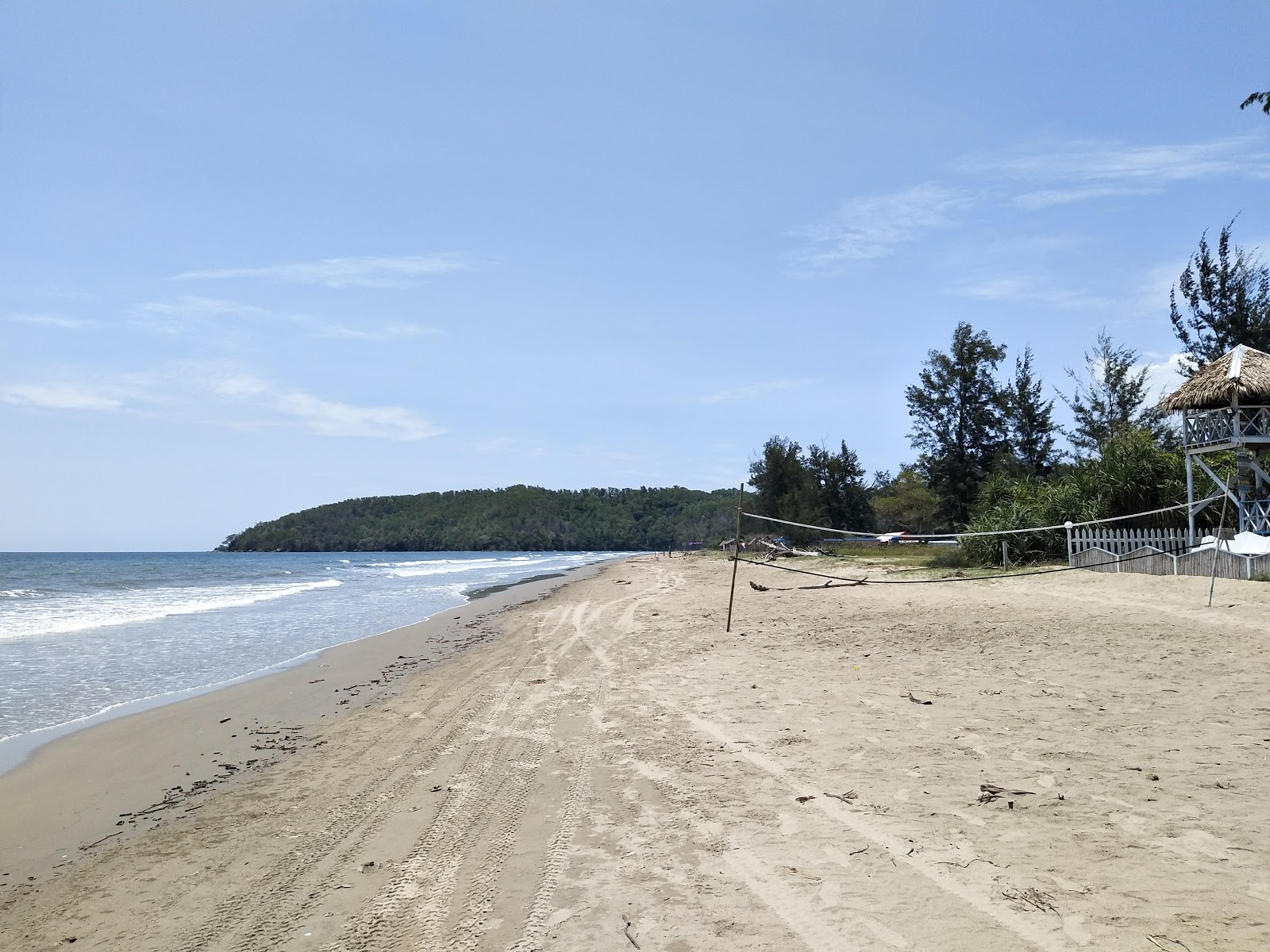 D'Dayang Beach的照片 具有部分干净级别的清洁度