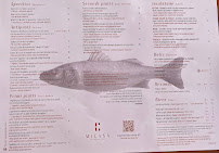 Menu du MiCasa à Monopoli