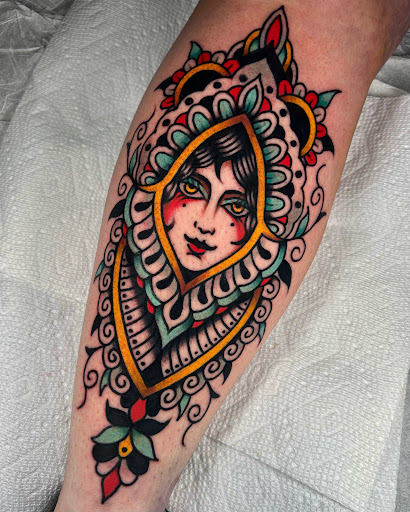 Explore tattoo ideas forearm female, creative tattoo ideas in Johnson City, available at Gold Cross Tattoo Co.