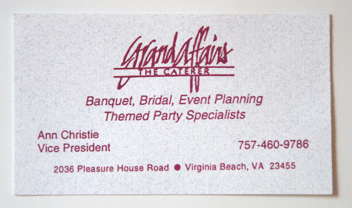 Caterer «Grand Affairs», reviews and photos, 2036 Pleasure House Rd, Virginia Beach, VA 23455, USA